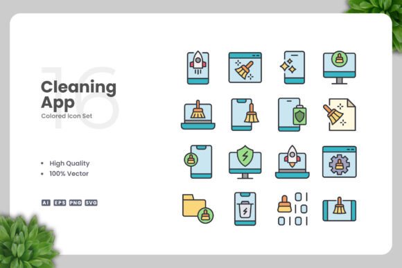 Cleaning App Color Icons: A Strategic Design Tool for Modern Creativity